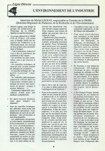 © ENE, Environnement 91, n° 11, 1994 p. 8. Environnement 91 - n11 - 1994 p.8