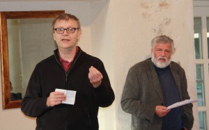 Anniversaire de la FAVO, le 17 janvier 2015 : Bruno GENTY, président d'honneur de France Nature Environnement. © MK. 012