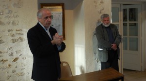 Anniversaire de la FAVO, le 17 janvier 2015 : Jean-Pierre MOULN, président d'Essonne Nature Environnement. © BM/CAD pour ENE. DSCN3373