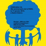 Célébration du 40e anniversaire de la FAVO, le 17 janvier 2015, à Saint-Chéron. Montage : SMM pour ENE. Crédits photographiques : BM/CAD pour ENE. © Essonne Nature Environnement, janvier 2015. Montage 40 ans FAVO