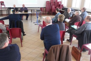 Questions / Réponses durant la formation "La problématique des déchets en France". © BM/CAD, 7 mars 2015. DSCN3716 copie